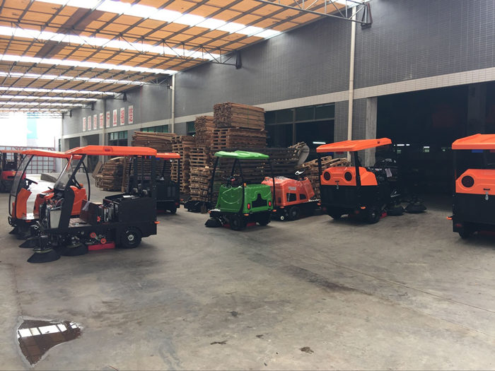 掃地機生產現場