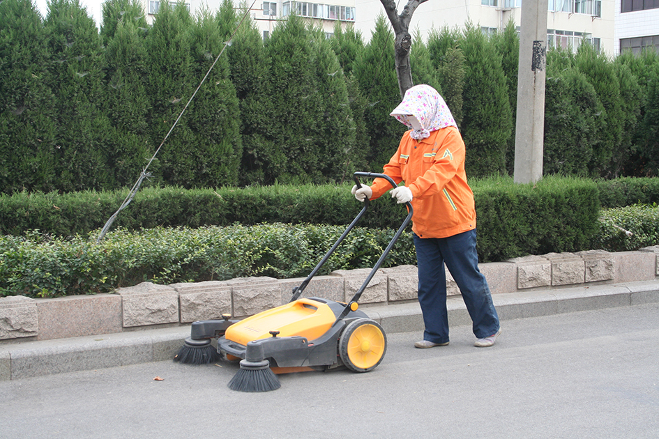 手推式無動力掃地機