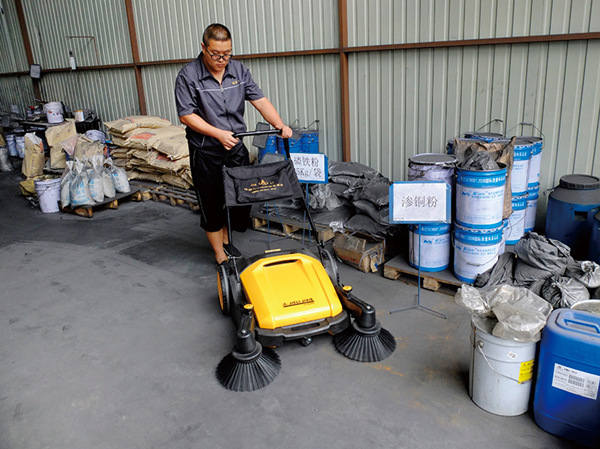 手推式掃地機的冬天的秘密