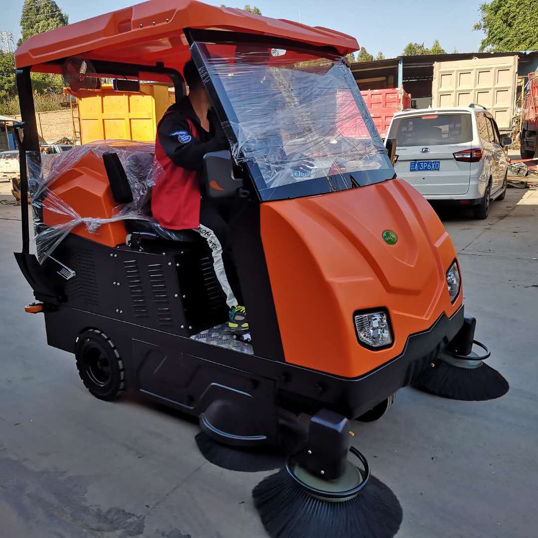 大型掃地機的效率