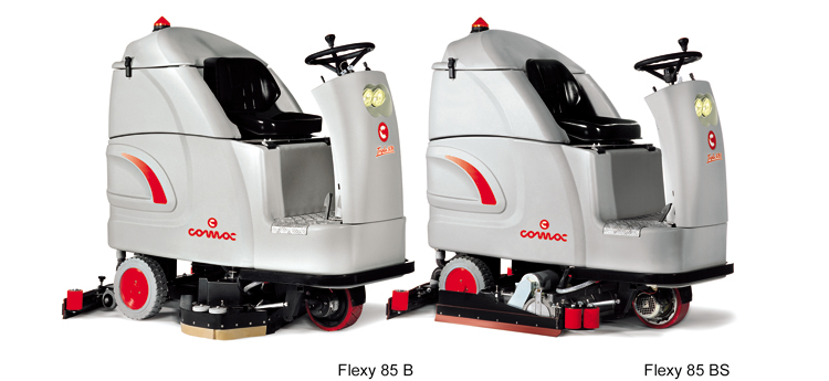 高美駕駛式洗地機產品展示