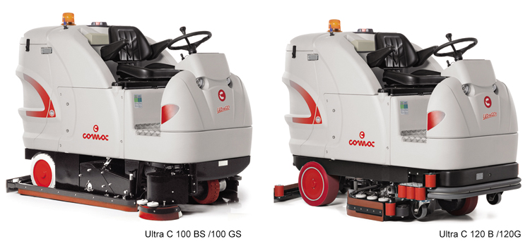 高美駕駛式洗地機產品展示